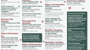 Tret de sortida als principals actes nadalencs de l'Espluga de Francolí