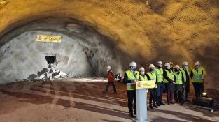 La fi del túnel del coll de Lilla s'allargarà fins finals de 2022 o principis de 2023