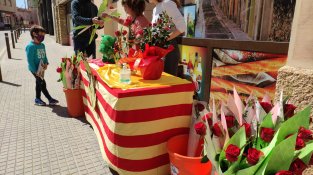 Parades de llibres i roses i Setmana Medieval, en aquest Sant Jordi "més normal" de Montblanc