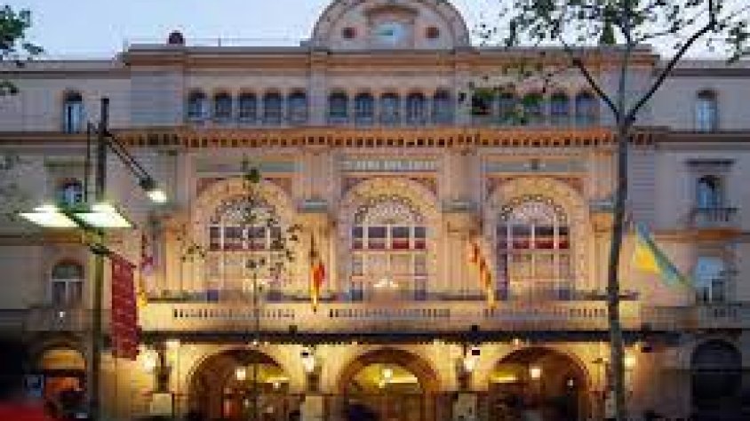 Imatge del gran teatre del Liceu on es durà a terme l'acte