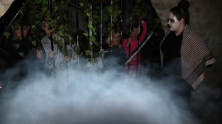 Sarral ha salut l'arribada de la tercera edició de la Perfomance del Terror