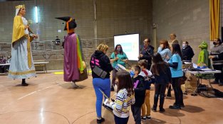 Vimbodí i Poblet ha viscut un interns dissabte d'actes en favor de la Marató