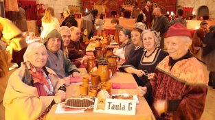 El sopar reial omple Sant Francesc amb 400 assistents