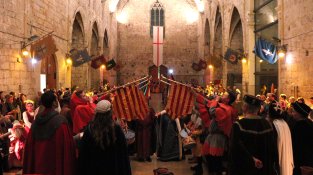 El sopar reial omple Sant Francesc amb 400 assistents