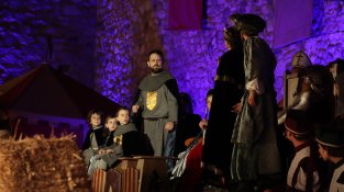 La Muralla de Sant Francesc, escenari del torneig medieval nocturn