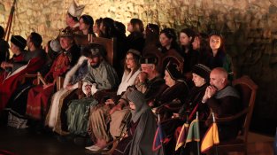 La Muralla de Sant Francesc, escenari del torneig medieval nocturn