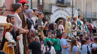 Dissabte carregat d'actes i marcat per la cultura a les Festes de Sant Maties de Montblanc