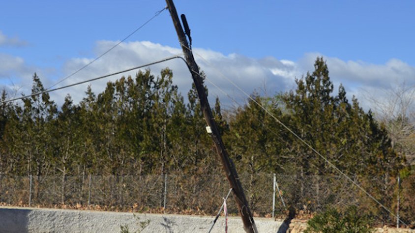 Protecció Civil avisa de forts vents a la comarca a partir de mitjanit
