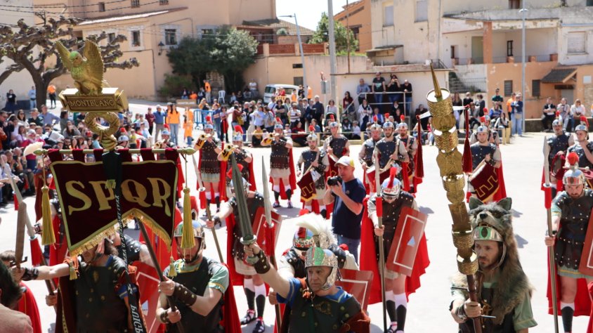 Els armats de Montblanc i l’Espluga, entre els més de 550 participants en la Trobada d’Armats de les Comarques Tarragonines
