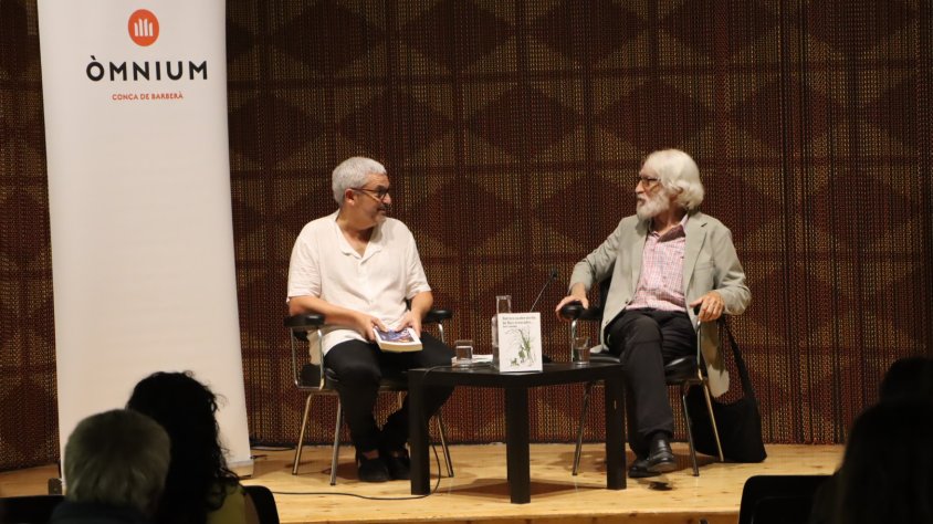 Enric Larreula presenta a Montblanc la reedició del seu primer llibre