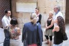 Touroperadors dels països nòrdics visiten el monestir de Poblet en el marc de La Ruta del Cister