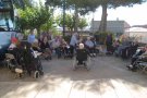 Els residents de la Llar Conca de Barberà visiten el santuari de la Mare de Déu de la Serra
