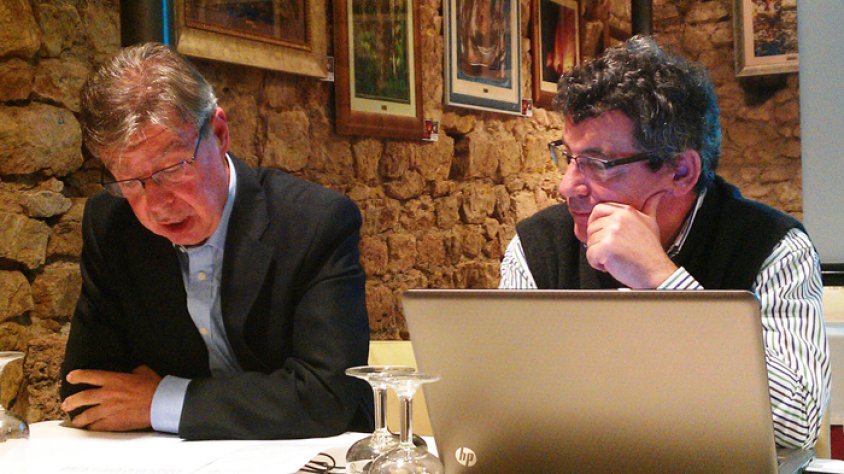 Josep M Castellví presentà Josep M Porta.