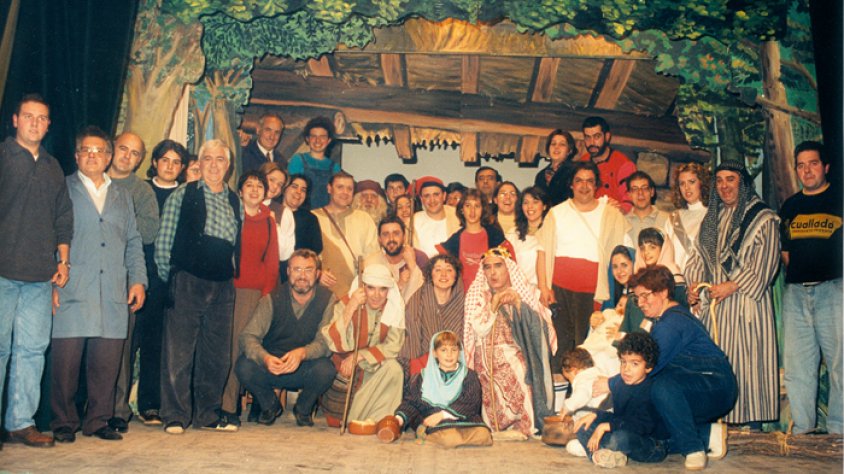 Els protagonistes d’Els Pastorets del 1994.