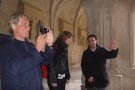 Dos periodistes dels països nòrdics interessats en l’enoturisme i el patrimoni de la Conca de Barberà en el marc de la Ruta del Cister