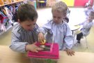 L’alumnat de l’aula de 2 a 3 anys de la Llar d’Infants Mare de Déu del Carme va d’excursió