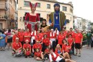 Els Veguers de Montblanc participen a la cercavila de la Festa Major de Vallmoll