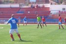 Primer partit de lliga i primera victòria dels veterans montblanquins