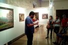 Una vintena de veïns assisteixen a la visita guiada “Josep Nogué, una  trajectòria vital” de Santa Coloma de Queralt