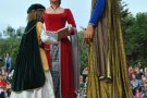 Els Amics dels Gegants de Montblanc han iniciat les sortides de tardor amb la visita a Teià (el Maresme) 