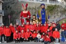 Els Veguers de Montblanc visiten la població de Sort amb motiu del rècord Guiness de la Bruixa d’Or