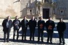Reunió de presidents de consells comarcals de la demarcació de Tarragona  al monestir de Poblet