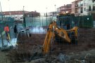 Comença la construcció de la segona pista de pàdel a Montblanc
