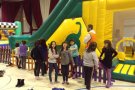 El pavelló del Casal Montblanquí va acollir dues tardes d’activitats per als més petits de la vila
