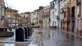 La pluja ha arribat a Sarral