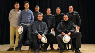 Foto d'arxiu de quintos de Sarral de fa anys