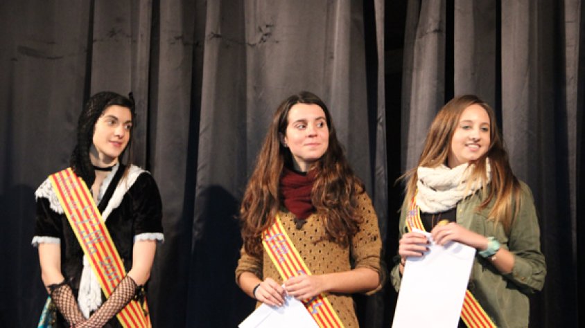 La Pubilla 2013, la Pubilla 2014 i la dama d'honor