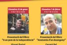 El periodista Vicent Partal i l’economista Germà Bel, properes xerrades de l’Espluga de Francolí per la Independència