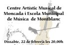 Concert de l’Escola Municipal de Música de Montblanc i el Centre Artístic Musical de Montcada (València)