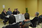 Jordi Llavina va presentar el seu poemari Contrada a la Biblioteca Comarcal de Montblanc