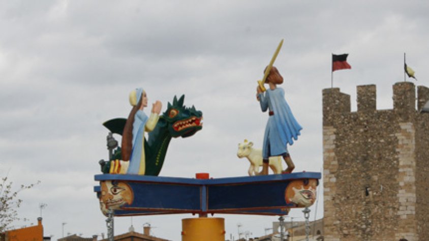 Un dels espais afectats de Montblanc és el parc infantil de Sant Francesc.
