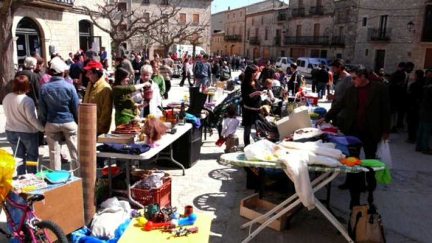 El mercat d'intercanvi de l'any passat.