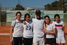 L’infantil femení del CT Montblanc, campió de Catalunya categoria Argent