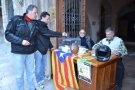 Bona participació en el cap de setmana de la campanya “Signa un vot per la Independència” a la comarca