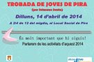 S’organitza una trobada de joves de Pira