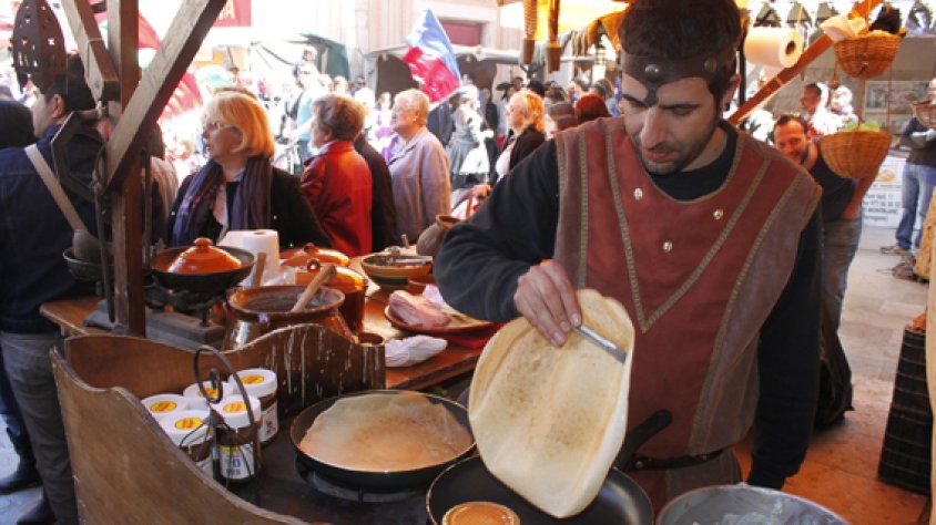Imatge de l'any passat del Mercat Medieval