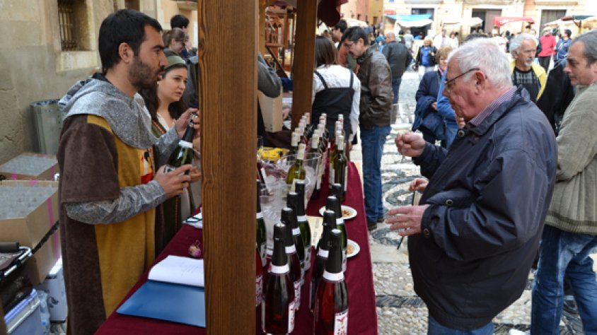 Una imatge del cap de setmana passat del Mercat de Vins i Caves