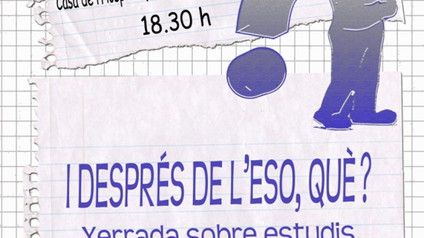 Cartell de l'activitat