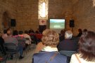 Josep Saperes i Leandre Romeu expliquen la realització de Plantant una llavor a Barberà
