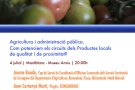 L’agricultura i els productes de proximitat, a debat