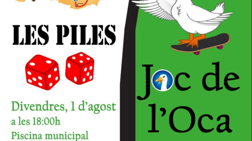 Les Piles jugarà al joc de "l'Oca" de la Conca