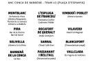 La Conca de Barberà també s’apunta  a la “V” de l’11 de Setembre a Barcelona