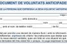 Cada any 6.000 persones fan un document de voluntats anticipades