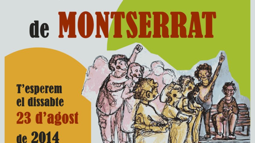Cartell de la festa del Barri Montserrat