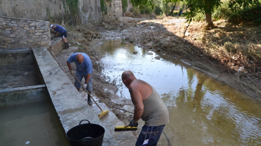 Conesa va ser un dels municipis més afectats pels aiguats