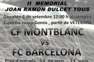 Partit de gala dels veterans dintre dels actes del centenari